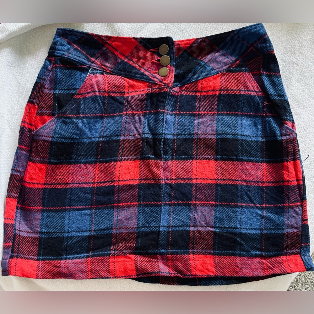 Plaid skirt